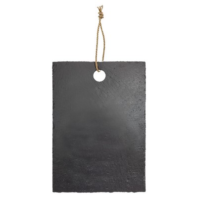 9 3/4" x 13 3/4" Rectangle Slate Cutting Board with Hanger String