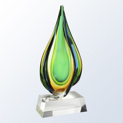 Rainforest Award w/Clear Base