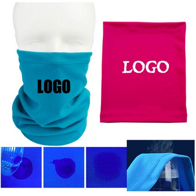 Cooling Neck Scarf Face Mask Tube Bandana/Head Wear