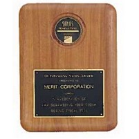 CAM Series American Walnut Plaque w/CAM Medallion (9"x 12")