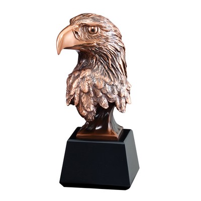 9" Bronze Electroplated American Eagle Trophy