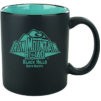 11 Oz. Black Matte Mug w/Contrast Color Interior