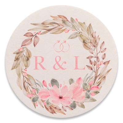 Pulpboard Coasters - 4" Round