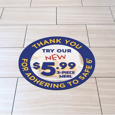 Floorgrip® Floor Graphics (12" x 12")