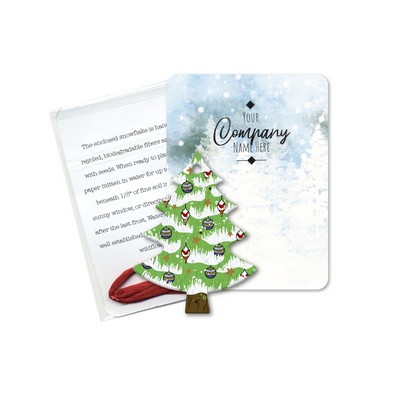 Printed Holiday Shape Seed Paper - Tree