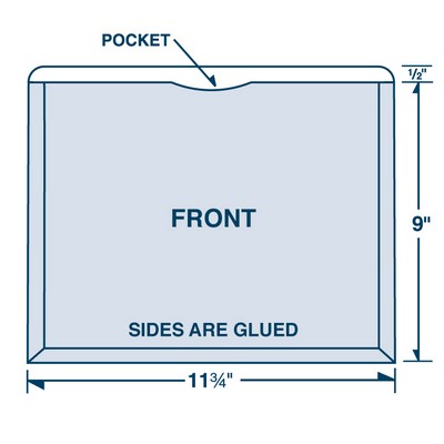 Letter Size Conformer® Capacity Expansion File Folder PMS Printed