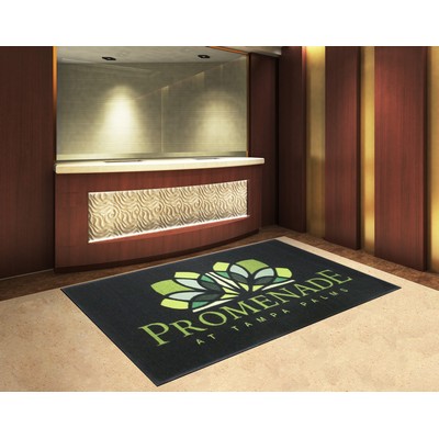 Berber Impressions HD Indoor/Outdoor Logo Floor Mat (4'x8')