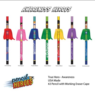 PENCIL HEROES® - Awareness - Unassembled Bulk Pack