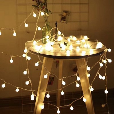 10M 80 Bulb Orb String Lights