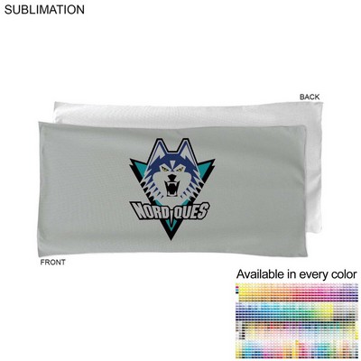 Colored Microfiber Terry Beach, Pool Towel, 22x44, Sublimated in Any PMS color Edge to Edge 1 side