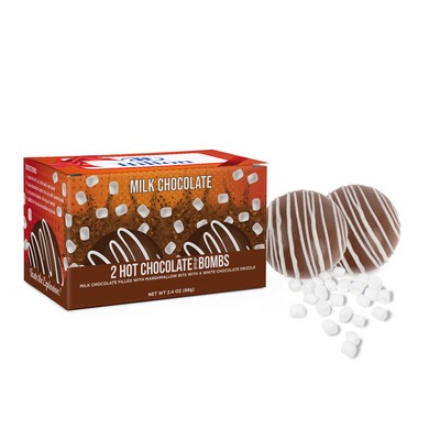 Set of Hot Chocolate Bombs in Full Color Gift Box