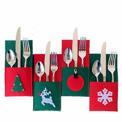 Christmas Tableware Holder Christmas Tableware Holder Christmas Tableware Holder