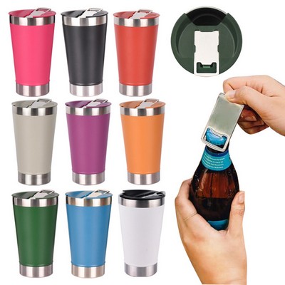 20 Oz. Stainless Steel Insulated Tumbler with Bottle Opener