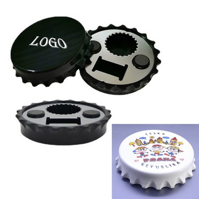 Beer Cap Shape Magnetic Bottle Opener