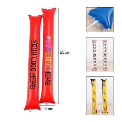 Cheering Up Noisemaker Thunder Sticks Full Color