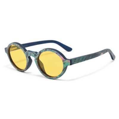 Shell Sunglasses - Yellow Lenses