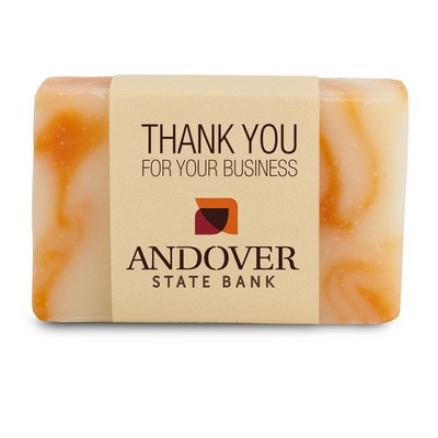 Luxurious Herbal Soaps, Shrink Wrapped - Energizing Sweet Citrus