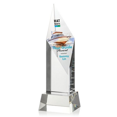 VividPrint™ Award on Base - Vertex/Clear 12"