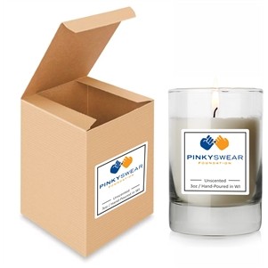 3Oz Soy Wax Glass Candle With Gift Box - Made In Usa