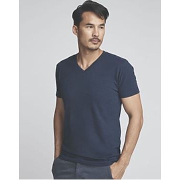 Next Level Apparel™ Premium Fitted Sueded V-Neck Shirt