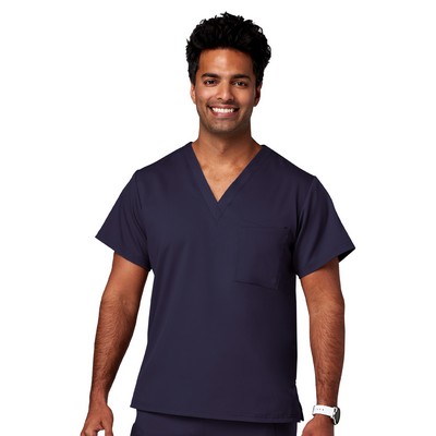 Meta Men's V-Neck Scrub Top