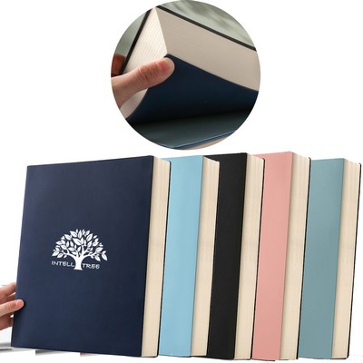 A4 Classic Hardcover Notebook Journal PU Leather