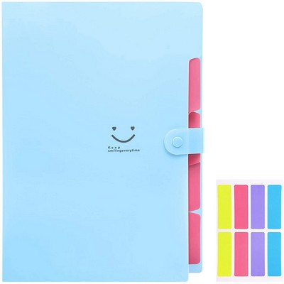 5 Pockets Expanding File Folder