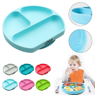 Food Grade Silicone Suction Plate Bowl