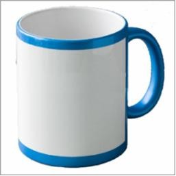 11 Oz. Sublimation Banner Blue Mug