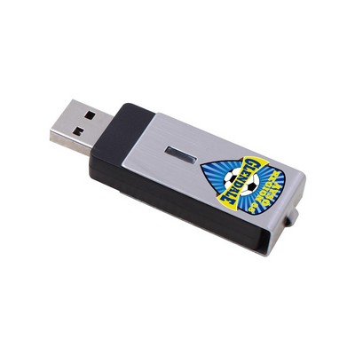 Streator 360 Degree Rotating USB with Steel Cover-16G