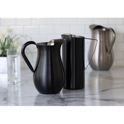 1.9 Liter Black Onyx Slim Water Pitcher