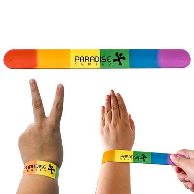 Rainbow Slap Bracelet