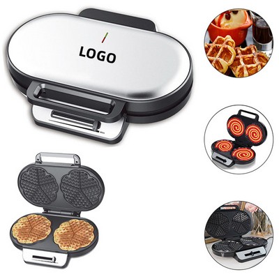 Multi Mini Heart Shaped Waffle Maker