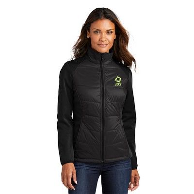 Port Authority® Ladies Hybrid Soft Shell Jacket