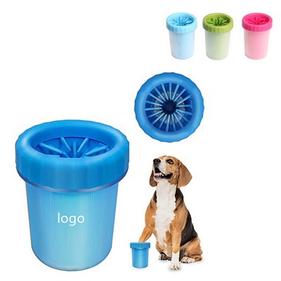 Dog Paw Cleaner Silicone Washer Cup