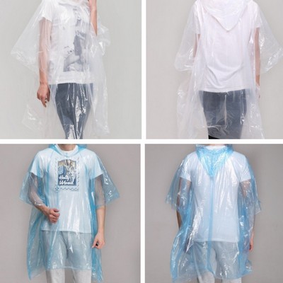 Disposable Rain Poncho