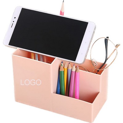 Storage Box Mobile Phone Holder Pen & Pencil Holder