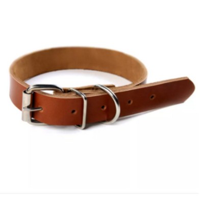 Cowhide Leather Dog Collar