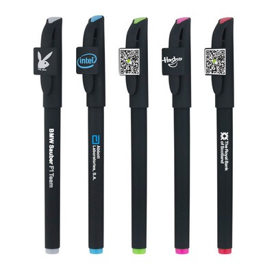 Plastic Code Promotional Gel Pen