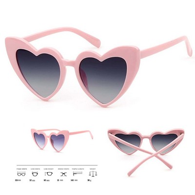 Love Heart Shaped Sunglasses