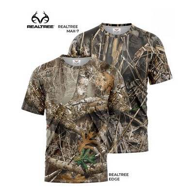 4.4 oz. Realtree® Men's Polyester Interlock T-Shirt