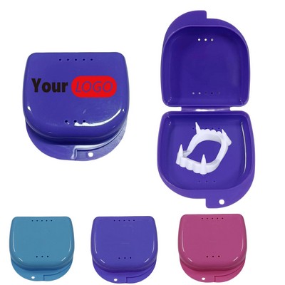 Dental Retainer Case with Vent Holes