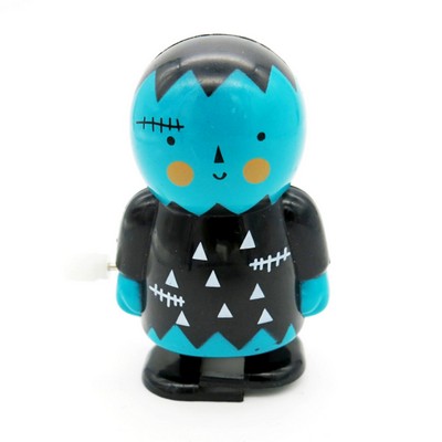 Wind Up Walking Halloween blue man