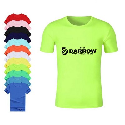 130 GSM Polyester Sport T-shirt