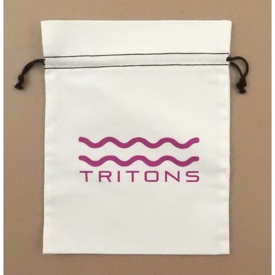 8"x 10" Duplex 100% Cotton Drawstring Bag