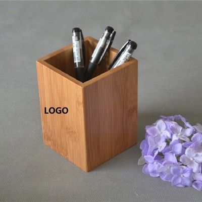 Bamboo Pen Container