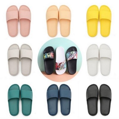 Unisex Beach Home No Slip Sandals Slide Slippers