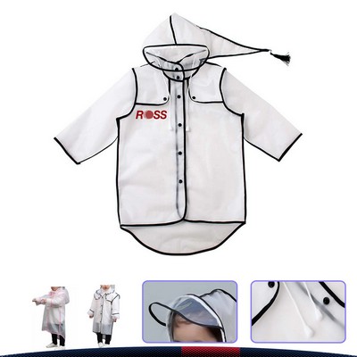 Transparent Kids Raincoat