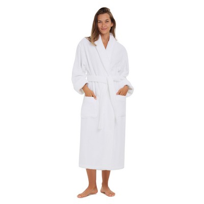 50" Luxe Premier Rolled Cuff Hotel Shawl Collar Robe