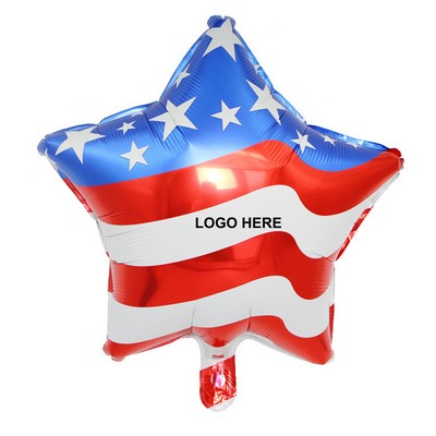 Patriotic Star Balloon